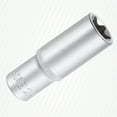 thumbnail image 3 of E-Torx Socket 1/2" Drive E24 External Torx Deep Socket CR-V 6 Point Star Socket, 3 of 7