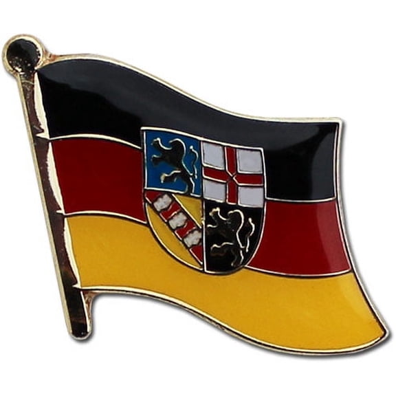 Saarland Flag Lapel Pin
