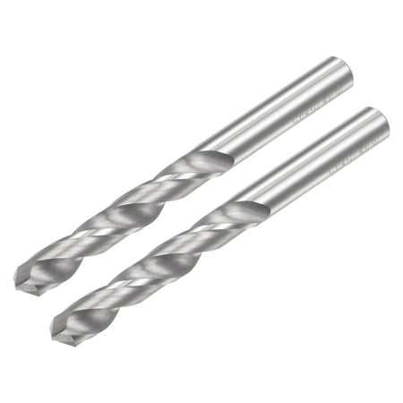 

Uxcell 4mm C2/K20 Tungsten Carbide Straight Shank Spiral Flutes Twist Drill Bit 2 Pack