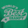 thumbnail image 3 of CafePress - World's Best Grampy Ever Dark T Shirt - Men's Classic Graphic Cotton T-Shirt, 3 of 4