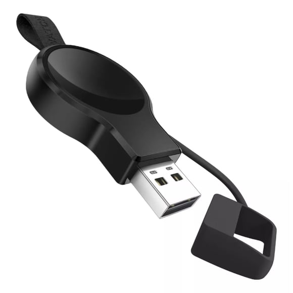 Cargador Portátil Magnético Carga Rápida para Apple Watch Negro