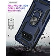 thumbnail image 4 of S10e Phone Case Military Grade Heavy Duty Armor Rugged Dual Layer Full Body Shockproof Screen Camera Protection Built-in Ring Kickstand Magnetic S10e 5.8" Phone Hard Back Cover for Men Women Blue, 4 of 5