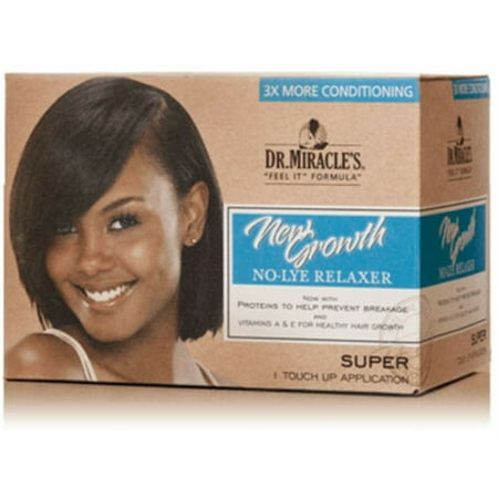 Dr. Miracle's New Growth Intensive No-Lye Relaxer Kit Super Strength,  1