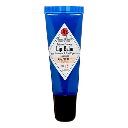 Jack Black Intense Therapy Lip Balm SPF 25, Grapefruit & Ginger, 0.25 (Best Jack Black Lip Balm)