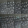 thumbnail image 1 of Pegatinas de uñas populares, elegantes pétalos blancos semitransparentes, mariposas, coloridos fragmentos de vidrio de aurora con pegatinas adhesivas para uñas, 1 of 3