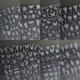 thumbnail image 1 of Pegatinas de uñas populares, elegantes pétalos blancos semitransparentes, mariposas, coloridos fragmentos de vidrio de aurora con pegatinas adhesivas para uñas, 1 of 3