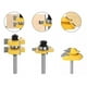 thumbnail image 1 of Fresa Router 1/4 Broca Ensamble Machimbrado Zanco Kit 3pzs, 1 of 7
