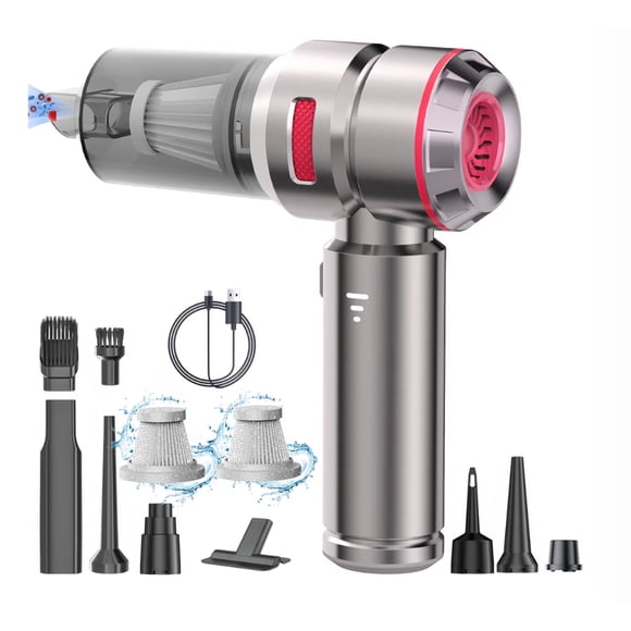 Aspiradora De Mano Portátil Para Hogar Y Automóvil 4 En 1