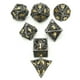 thumbnail image 5 of Set de dados UONUOT Dungeons and Dragons DND D20 MTG Metal, 5 of 6
