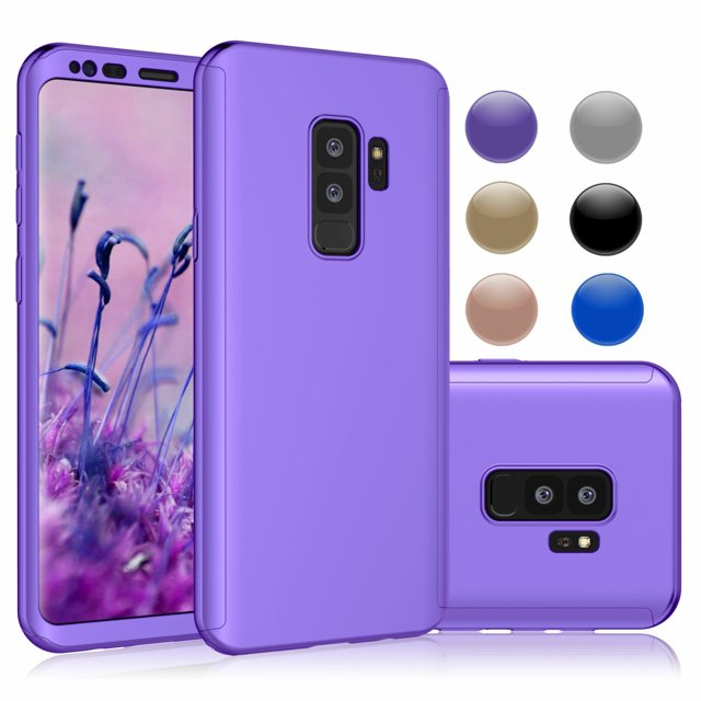 Étui pour Samsung Galaxy S9 Plus / S9, Protection Ultra Mince Intégrale Anti-Rayures Étui Hybride Rigide en Plastique
