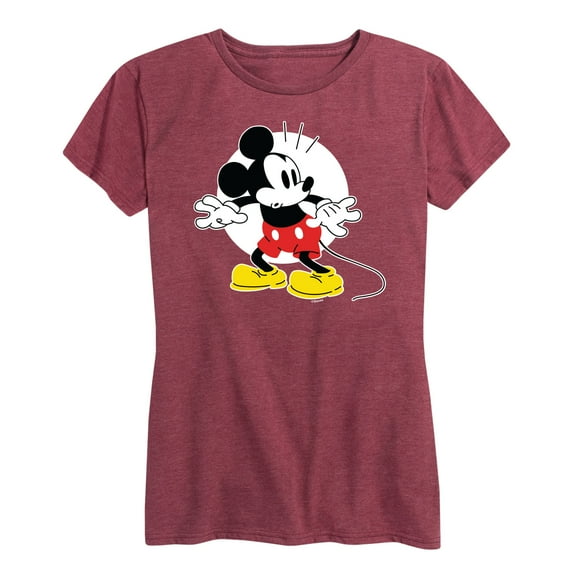 Mickey & Friends - Mickey Surprised - Women's Short Sleeve Graphic T-Shirt