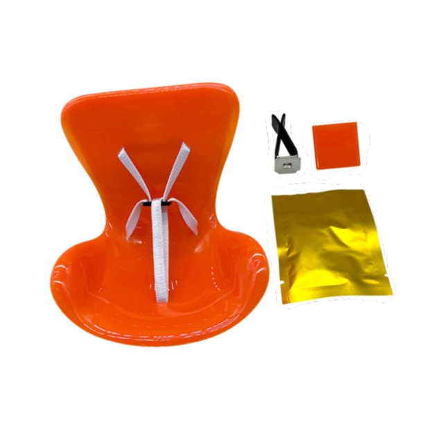 Clips de ventilación de aire, clip de salida de aire acondicionado para muñecas de 12/8/6 puntas, adorno de encanto, decoración de aire acondicionado naranja
