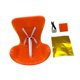 thumbnail image 1 of Clips de ventilación de aire, clip de salida de aire acondicionado para muñecas de 12/8/6 puntas, adorno de encanto, decoración de aire acondicionado naranja, 1 of 8