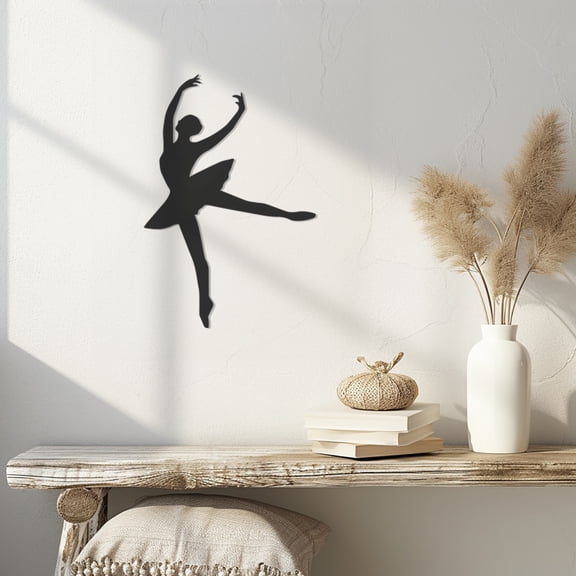 Violaura Wolf Couple Metal Wall Art - Easy to Install Hanging Perfect for Home, Living Room Decor (12.0" x 8.4")