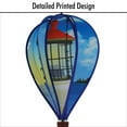 thumbnail image 6 of In the Breeze 0987 — Coastal Lighthouse Hot Air Balloon - 6 Panel Spinning Balloon - Outdoor Hanging Decoration, 6 of 6
