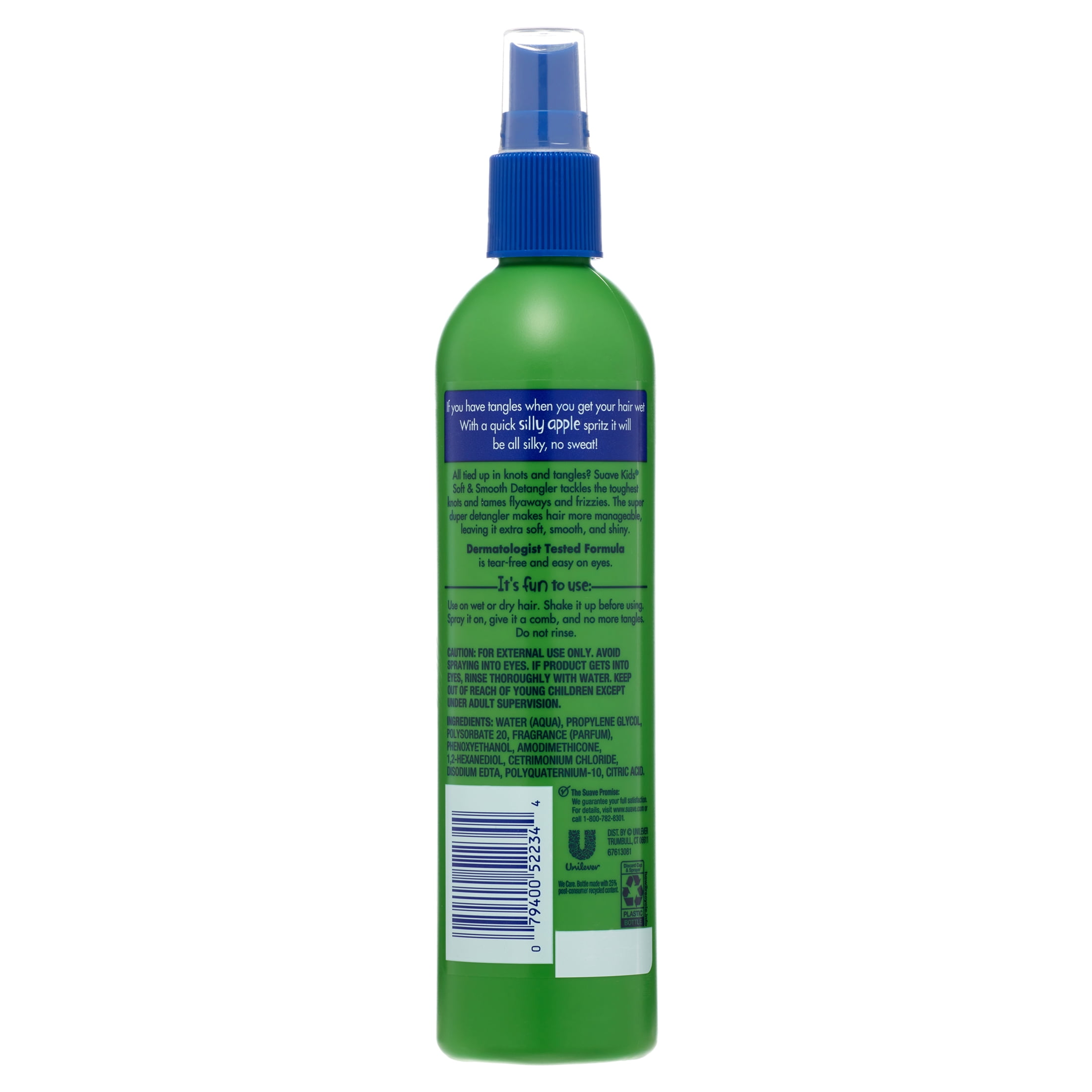Suave Kids Double Dutch Apple Detangling Spray, 10.5 fl oz, 2 count