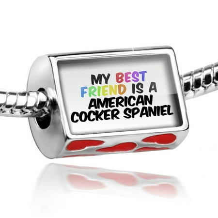 Bead My best Friend a American Cocker Spaniel Dog from United States Charm Fits All European
