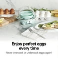 thumbnail image 3 of Hamilton Beach 3-in-1 Egg Cooker for Hard Boiled Eggs, Poached and Omelets, 7 Egg Capacity, Mint, 3 of 8