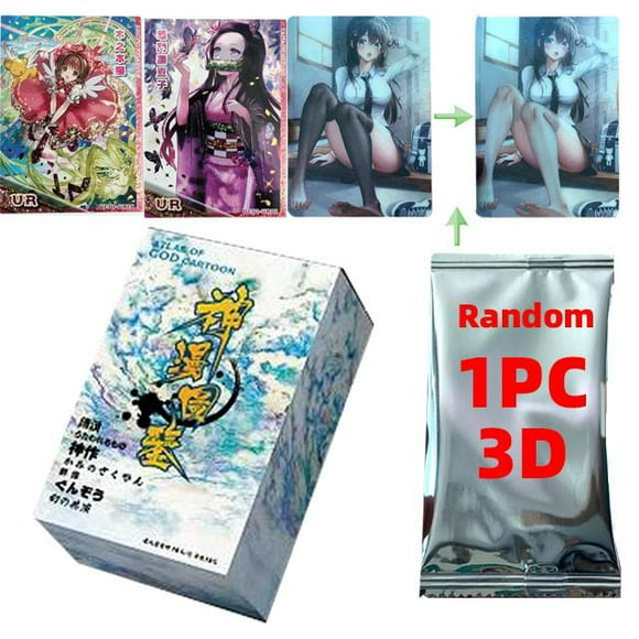 Carte Goddess Story WAIFU + 1 pièce, Collection 3D, cartes de déesse Anime, cadeau d'anniversaire pour enfants, jeu cartes PTR, jouets de Table