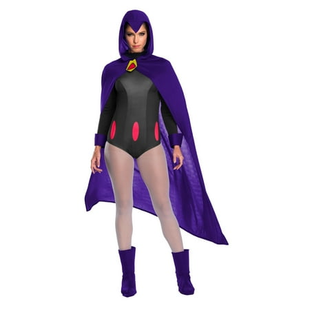 Halloween Teen Titans Raven Adult Costume
