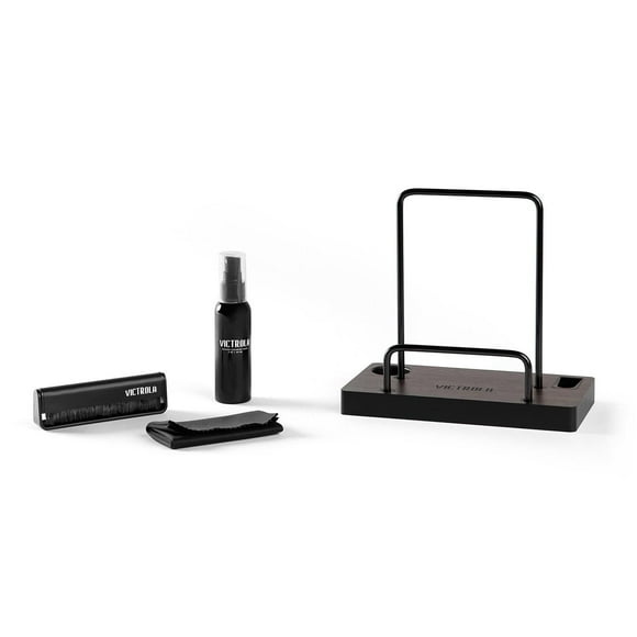 Victrola Vinyl Record Cleaning Kit - Espresso