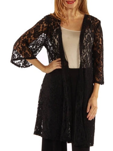 lace cardigan walmart