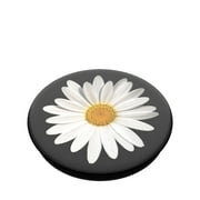 PopSockets Adhesive Phone Grip with Expandable Kickstand and swappable top - White Daisy