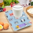 thumbnail image 7 of Animal Heads Food Scale Digital Kitchen Scale Waterproof Tempered Glass Tare Function 11 lb for Baking Cooking Meal Prep, 7 of 7