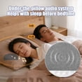 thumbnail image 3 of Sulaicai Bluetooth Pillow Speaker for Sleeping, Mini Portable Under Pillow Speaker with White Noise Timer Wireless Sleep Aid with Stereo Bass Private Sleep Headphones for Side Sleeper (Black), 3 of 8