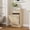Natural | Single, variant on Tilt-Out Laundry Hamper Cabinet, 10 Gal Storage with Drawer, Hidden Wood Hamper, Natural