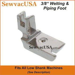SINGER SLANT SHANK Sewing Machine Double Welting Piping Presser foot 1/8  P6069S