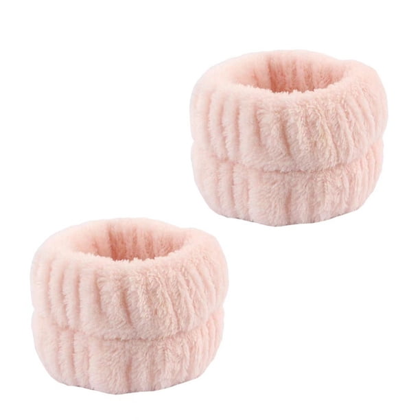 Bonita banda de peluche para lavarse la cara, banda para el cabello, mascarilla de maquillaje, funda a prueba de humedad, artefacto, toalla, anillo para el cabello, cuerda para la cabeza