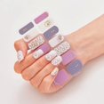 thumbnail image 1 of Pegatinas de Arte de uñas de Gel semicurado, calcomanía de manicura de Color sólido, lámpara UV LED, necesita calcomanías de Gel, decoración de uñas, 1 of 7