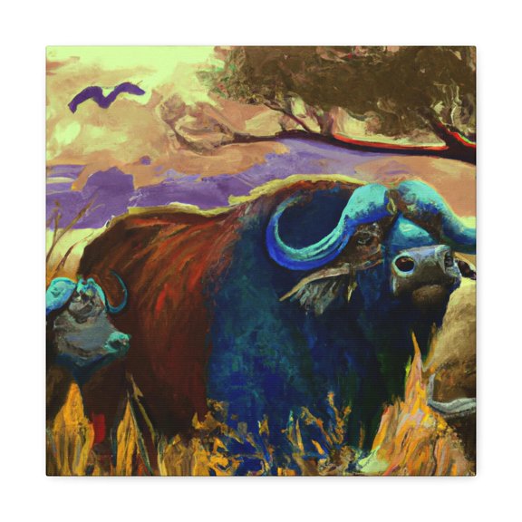Bison of the Baroque - Canvas
