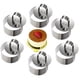 thumbnail image 1 of Anillos para mousse, molde para pasteles de acero inoxidable con control deslizante, 8 cm de diámetro, 6 piezas (redondos), 1 of 8