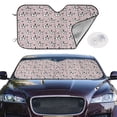 thumbnail image 2 of Balery Dachshund Dog Puppy Print Car Windshield Sun Shade,Windshield Sunshade for Car Pickup Truck SUV Accessories-, 2 of 7