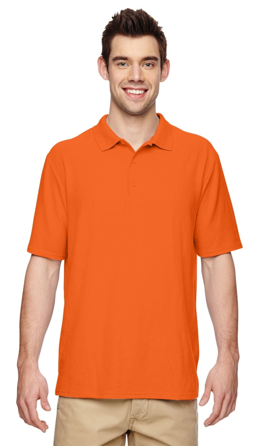 White Instant Savings of 5/% /& More Product of Brand Gildan Youth DryBlend 63 oz Double Piqu/é Polo Shirt XS -