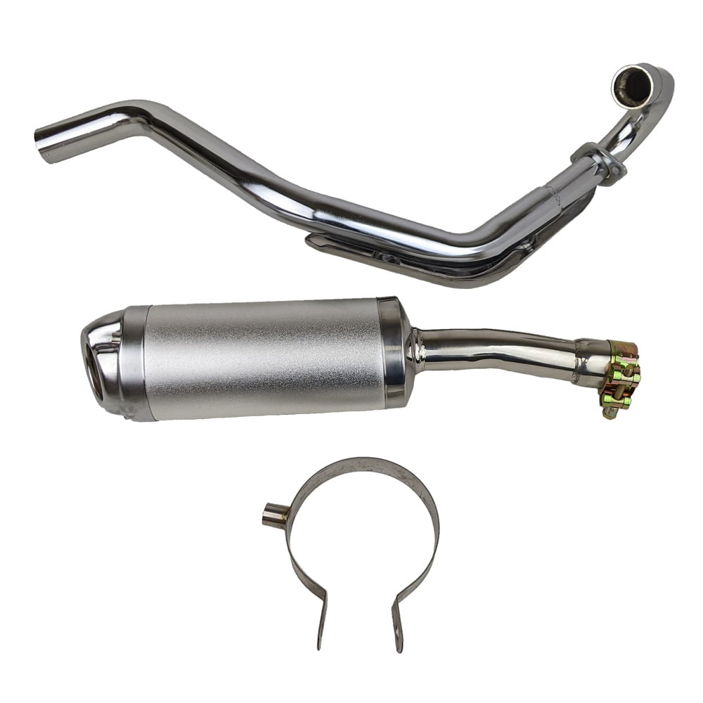 High Quality Vehicle Muffler with Header Pipe Mounting Insulator Strap