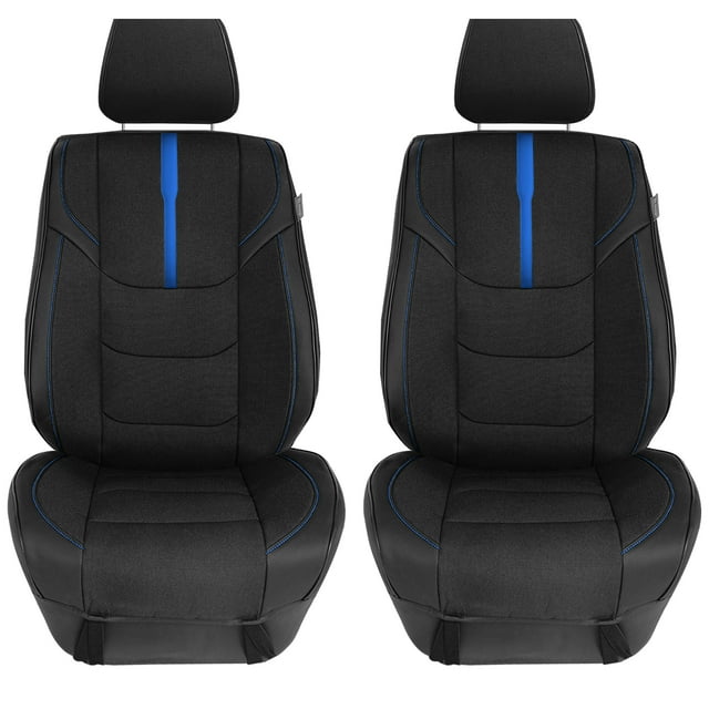 Ultra Sleek Universal Car Seat Cushions Set For Car Truck SUV Van - Front Set