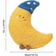 thumbnail image 4 of Moon pillow, moon plush, soft plush decorative cushion for lumbar support, sleeping, bed, pregnancy, women, baby moon Ref: 2516, 4 of 5