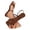 A-Brown70, variant on Womens Flat Slide Open Square Toe Multi Thin Strap Slingback Soft Suede Sole Sandals Sleek Minimalist Chic Summer Daily Sandals
