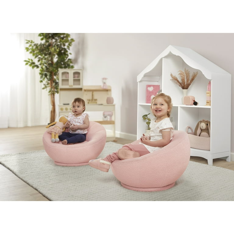 Barbie I m Unstoppable Kid s Couch by Evolur In Pink