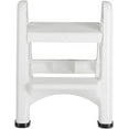 thumbnail image 7 of Rubbermaid Two-Step Folding Foot Stool - Foldable, 2 Step - White — Residential Use, Standard Application, 7 of 7