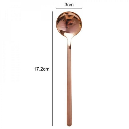

Final Clear Out! 304 Stainless Steel Spoon Sugar Spoon Coffee Stirring Tea Spoon Yogurt Spoon Mug Spoon Ice Cream Spoon for Tableware Kitchen