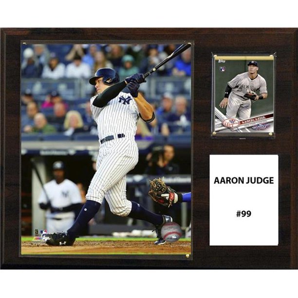 C & I Collectables 1215JUDGE 12 x 15 Po Aaron Juge MLB New York Yankees Player Plaque