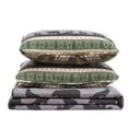thumbnail image 4 of Linery & Co. Premium Mountain Scape & Plaid Microfiber Quilt Set With Shams Twin 2 Piece, 4 of 5