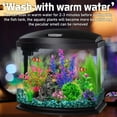 thumbnail image 7 of Aquarium Decorations Fish Tank Artificial Plastic Plants & Cave Rock Decor Set, Goldfish Betta Fish Tank Accessories Small Large Fish Bowl Decorations（8 Pieces), 7 of 7