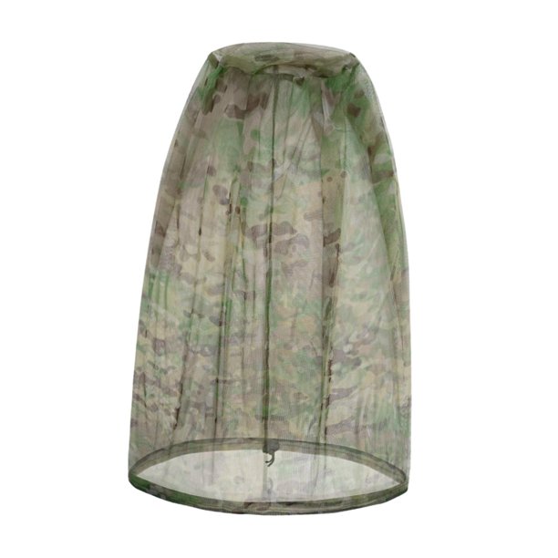Mosquitera para la cabeza, malla con cordón ajustable, transpirable, para la cara de pájaro Camufla