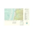 thumbnail image 2 of Topographical Map - Reedsport Oregon Quad - USGS 1980 - Vintage Wall Art, 2 of 4
