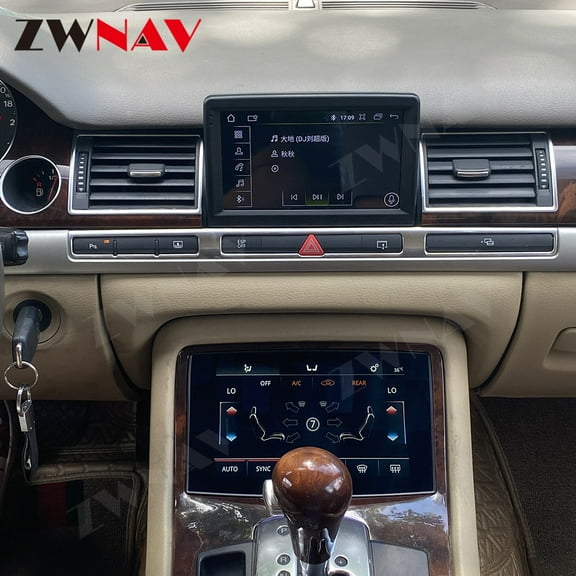 ZWNAV A/C Panel Air Conditioner Climate Control for Audi A8 Touch LCD Screen unit